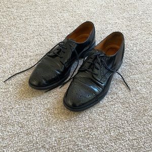 Madewell Black leather loafers